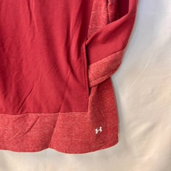 Under Armour Red Boston University Hoodie with Pockets Size Small - Picture 3 of 5